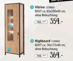 Zurbrüggen Z2 vitrine „algarve“ Angebot