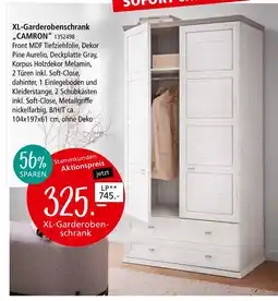 Zurbrüggen Xl-garderobenschrank „camron“ Angebot