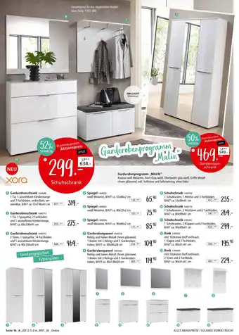 Zurbrüggen Xora garderobenschrank Angebot