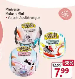 Rossmann Miniverse make it mini makeup Angebot