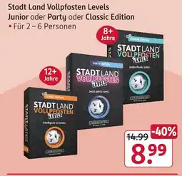 Rossmann Stadt land vollpfosten levels junior edition Angebot