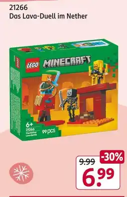 Rossmann Lego minecraft das lava-duell im nether Angebot