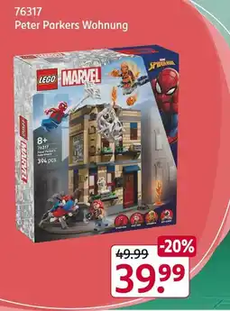 Rossmann Lego peter parkers wohnung Angebot