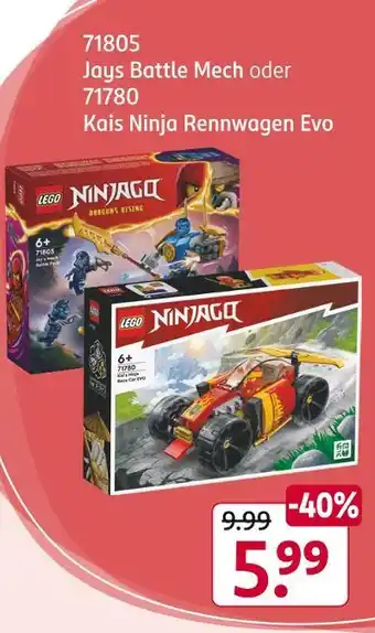 Rossmann Lego jays battle mech Angebot