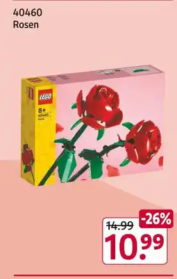 Rossmann Lego 40460 rosen Angebot