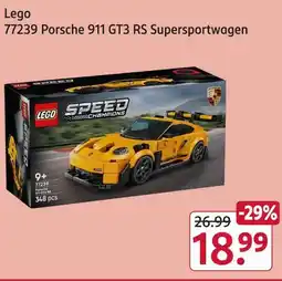 Rossmann Lego 77239 porsche 911 gt3 rs supersportwagen Angebot