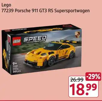 Rossmann Lego 77239 porsche 911 gt3 rs supersportwagen Angebot