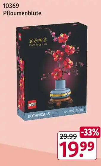Rossmann Lego pflaumenblüte Angebot