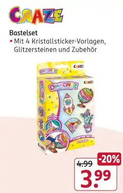 Rossmann Craze bastelset Angebot