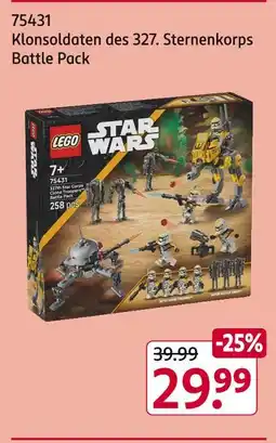 Rossmann Lego klonsoldaten des 327. sternenkorps battle pack Angebot