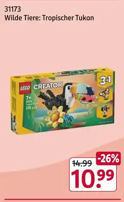 Rossmann Lego wilde tiere: tropischer tukan Angebot