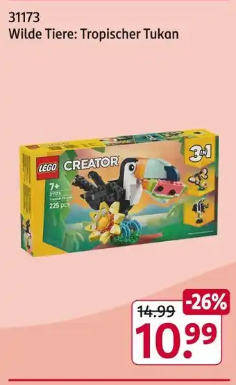 Rossmann Lego wilde tiere: tropischer tukan Angebot