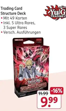 Rossmann Konami trading card structure deck Angebot