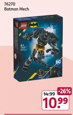 Rossmann Lego 76270 batman mech Angebot