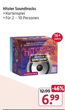 Rossmann Hitster soundtracks Angebot
