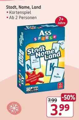 Rossmann Stadt, name, land Angebot