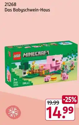 Rossmann Lego 21268 das babyschwein-haus Angebot