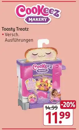Rossmann Cookeez makery toasty treatz Angebot