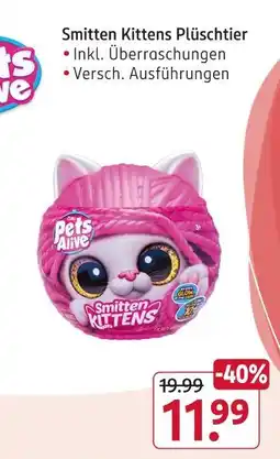 Rossmann Smitten kittens plüschtier Angebot