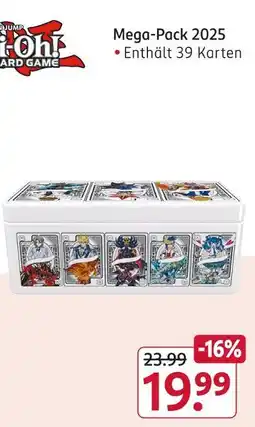 Rossmann Yu-gi-oh! mega-pack 2025 Angebot