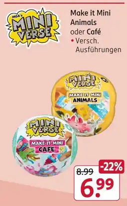 Rossmann Mga's mini verse make it mini animals Angebot