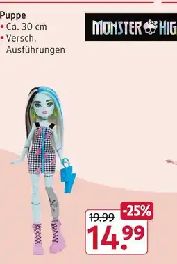 Rossmann Monster high puppe Angebot