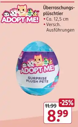 Rossmann Adopt me! überraschungsplüschtier Angebot