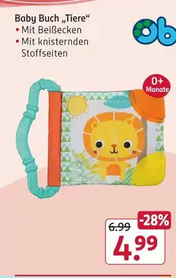 Rossmann Baby buch 'tiere' Angebot