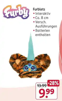 Rossmann Furby furblets Angebot