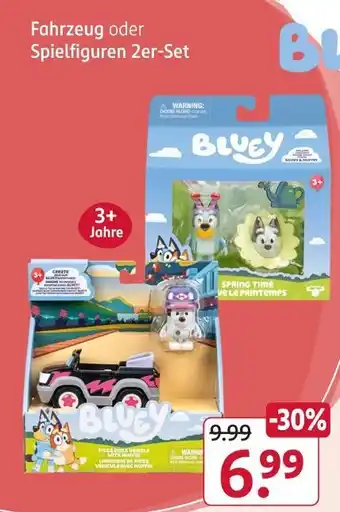 Rossmann Bluey fahrzeug oder spielfiguren 2er-set Angebot