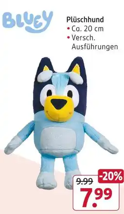 Rossmann Bluey plüschhund Angebot