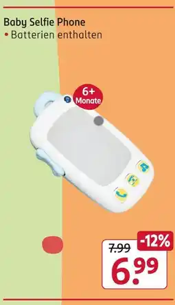 Rossmann Baby selfie phone Angebot