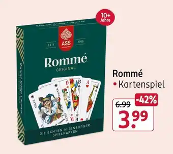Rossmann Ass rommé Angebot