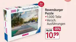 Rossmann Ravensburger puzzle Angebot