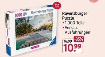 Rossmann Ravensburger puzzle Angebot