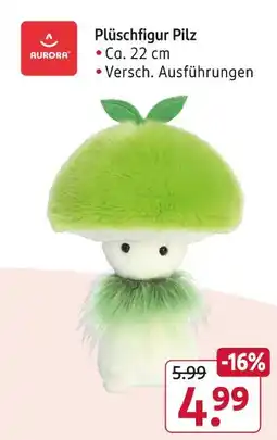Rossmann Aurora plüschfigur pilz Angebot