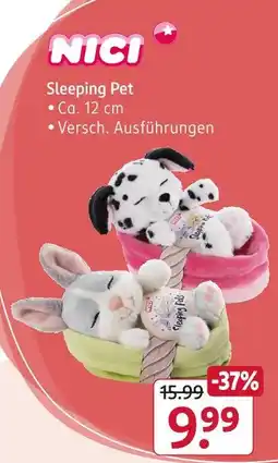 Rossmann Nici sleeping pet Angebot