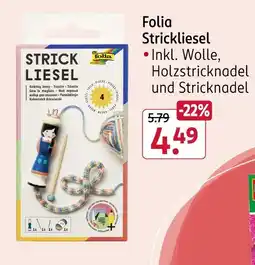 Rossmann Folia strickliesel Angebot