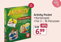 Rossmann Activity pocket Angebot