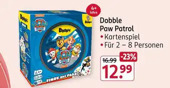 Rossmann Dobble paw patrol Angebot