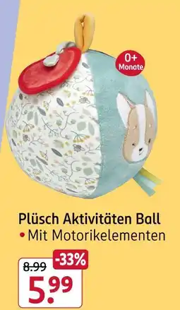 Rossmann Plüsch aktivitäten ball Angebot