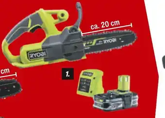 toom Baumarkt Ryobi akku-kettensäge „ry18cs20a-125“ Angebot