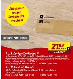 toom Baumarkt Design-vinylboden Angebot