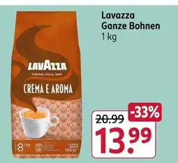 Rossmann Lavazza ganze bohnen Angebot