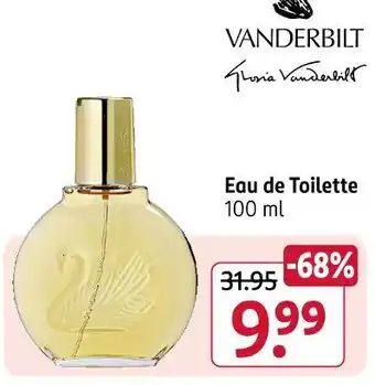 Rossmann Vanderbilt eau de toilette Angebot