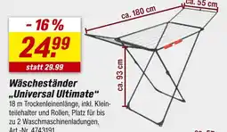 toom Baumarkt Wäscheständer universal ultimate Angebot