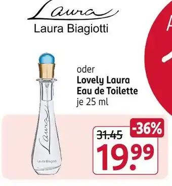 Rossmann Laura biagiotti eau de toilette Angebot