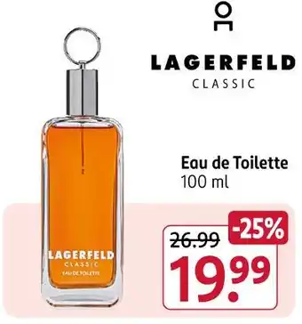 Rossmann Lagerfeld eau de toilette Angebot
