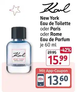 Rossmann Karl eau de toilette Angebot