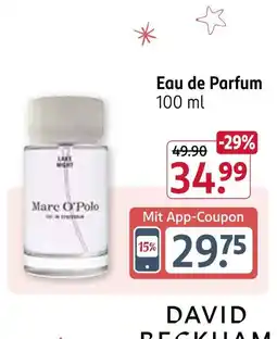 Rossmann Marc o'polo eau de parfum Angebot
